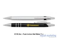 Zen - Push Action Ball Metal Pen